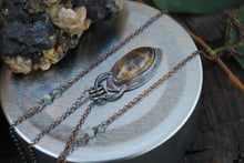 Load image into Gallery viewer, Marquis Golden Rutile Quartz Necklace