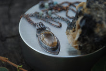 Load image into Gallery viewer, Marquis Golden Rutile Quartz Necklace