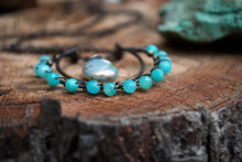 Load image into Gallery viewer, Amazonite Horseshoe Necklace