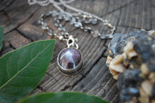 Load image into Gallery viewer, Star ruby pendant sterling silver pendant necklace
