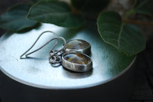 Load image into Gallery viewer, Golden rutilated quartz sterling silver earrings

