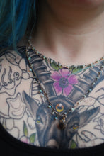 Load image into Gallery viewer, Ethiopian Opal &amp; Sterling Silver long beaded necklace
