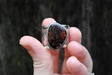 Load image into Gallery viewer, Fire Agate men&#39;s ring - size 12
